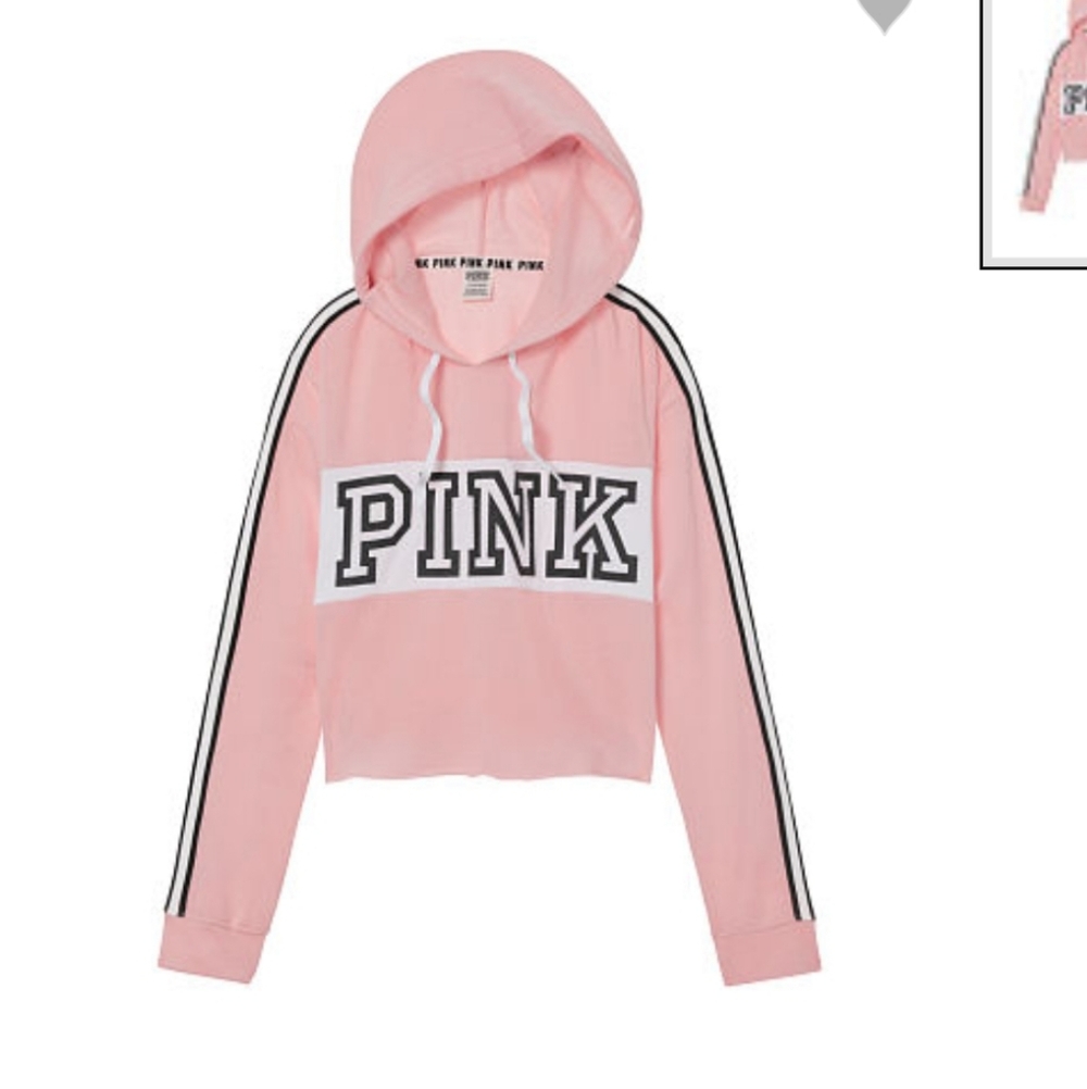 Victoria's Secret PINK Crop Sweatshirt
